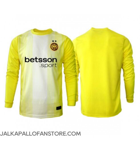 Inter Milan Maalivahdin Vieraspaita 2025-26 Pitkähihainen Inter Milan Maalivahdin Vieraspaita 2025-26 Pitkähihainen